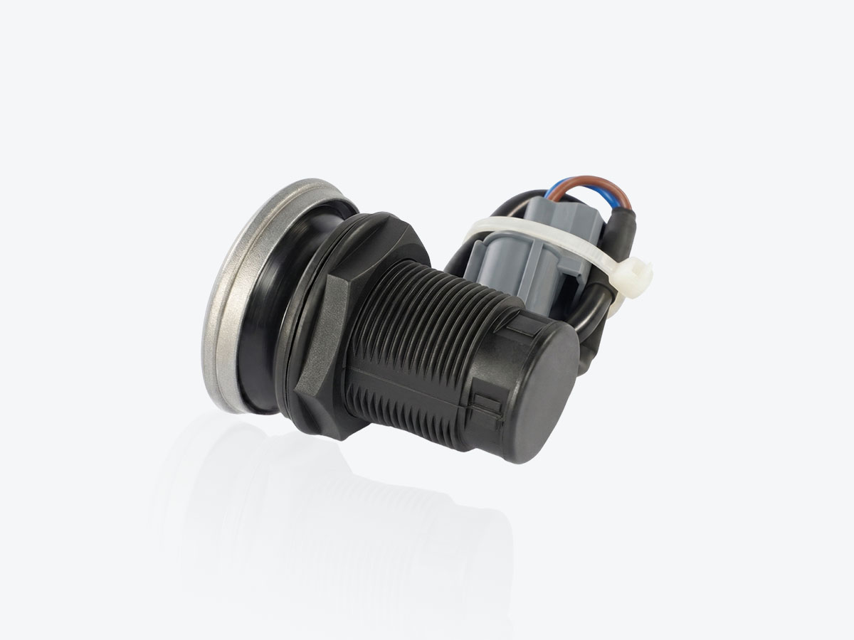 An image showing a side view of FOOT SWITCH SIDE EXIT 12v (Part 701/W0645)