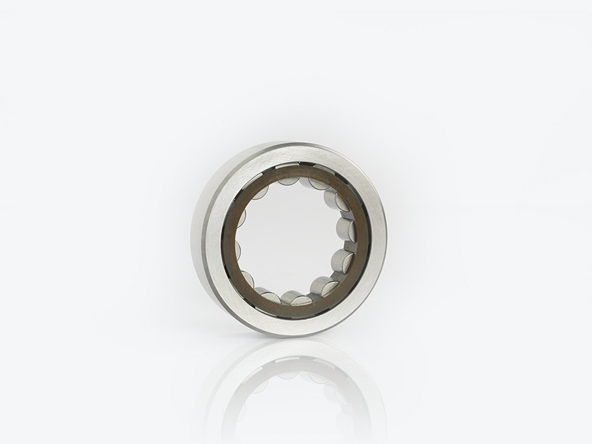 An image showing the front view of JCB Cylindrical Roller Bearing (80 x 46 x 21) (Part 907/08400)