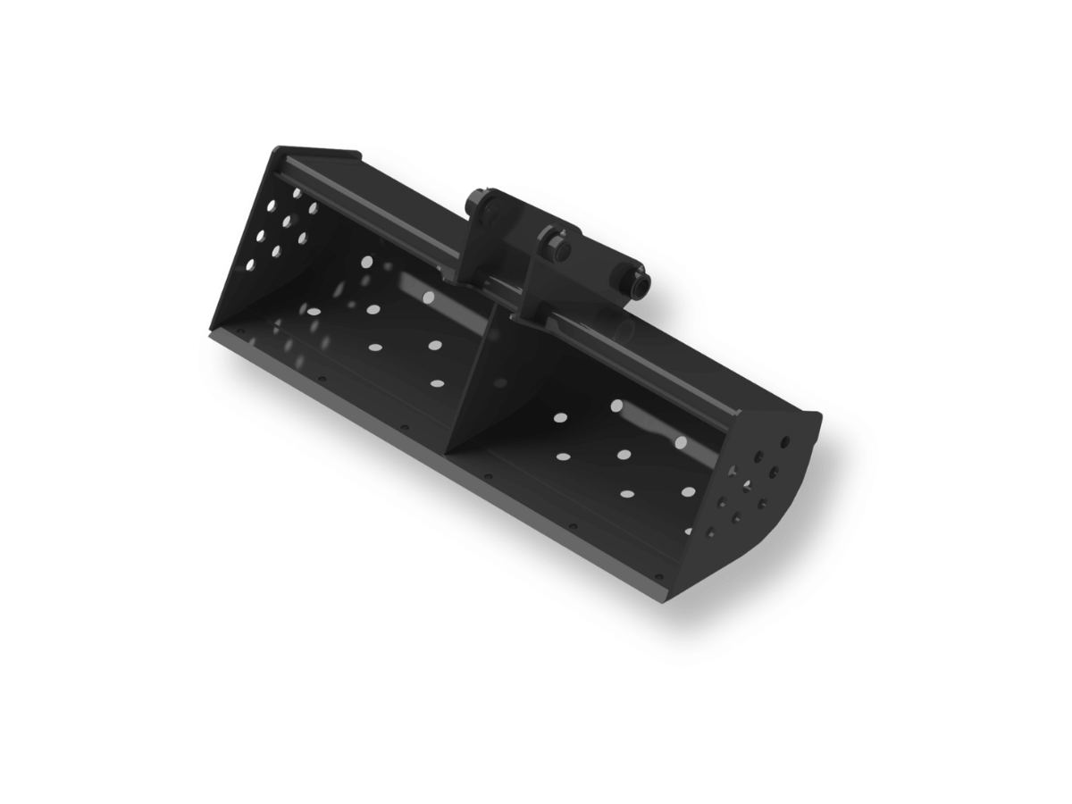 An image showing the front view of GA - DITCHING BUCKET 1424mm (Part 980/86061)