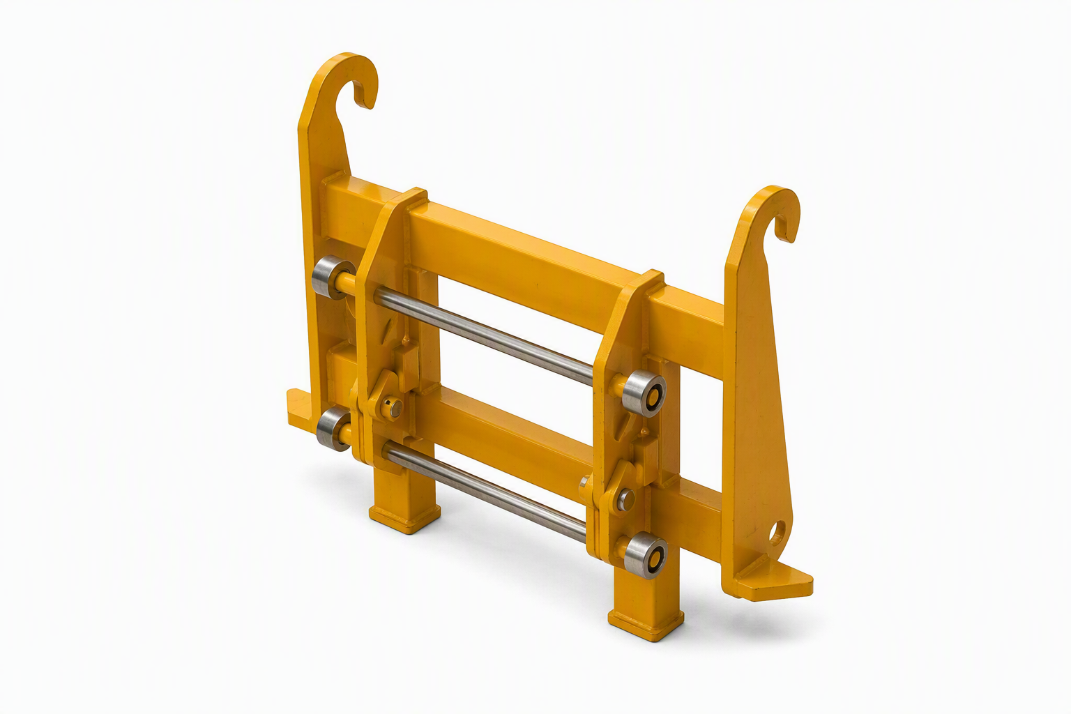 An image showing the front view of Assembly quickhitch frame (Q-FIT) (Sweeper) (Part 980/90419)