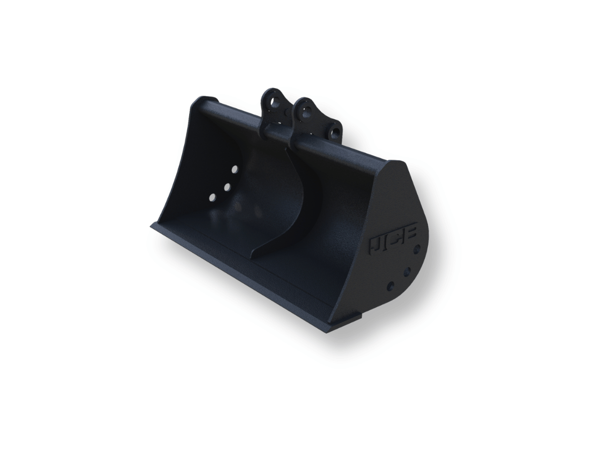 An image showing the front view of Ditching Bucket – 1000 mm (1–2 t) (Part 980/B0108)