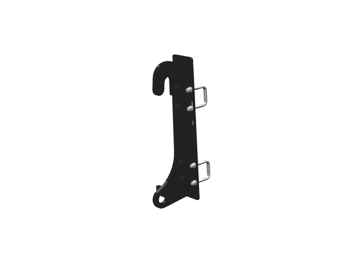 An image showing the front view of Bolt on Bracket set - Industrial (Part 980/B0686)