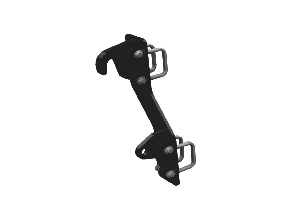 An image showing the front view of Bolt on Bracket set - Euro (Part 980/B0687)