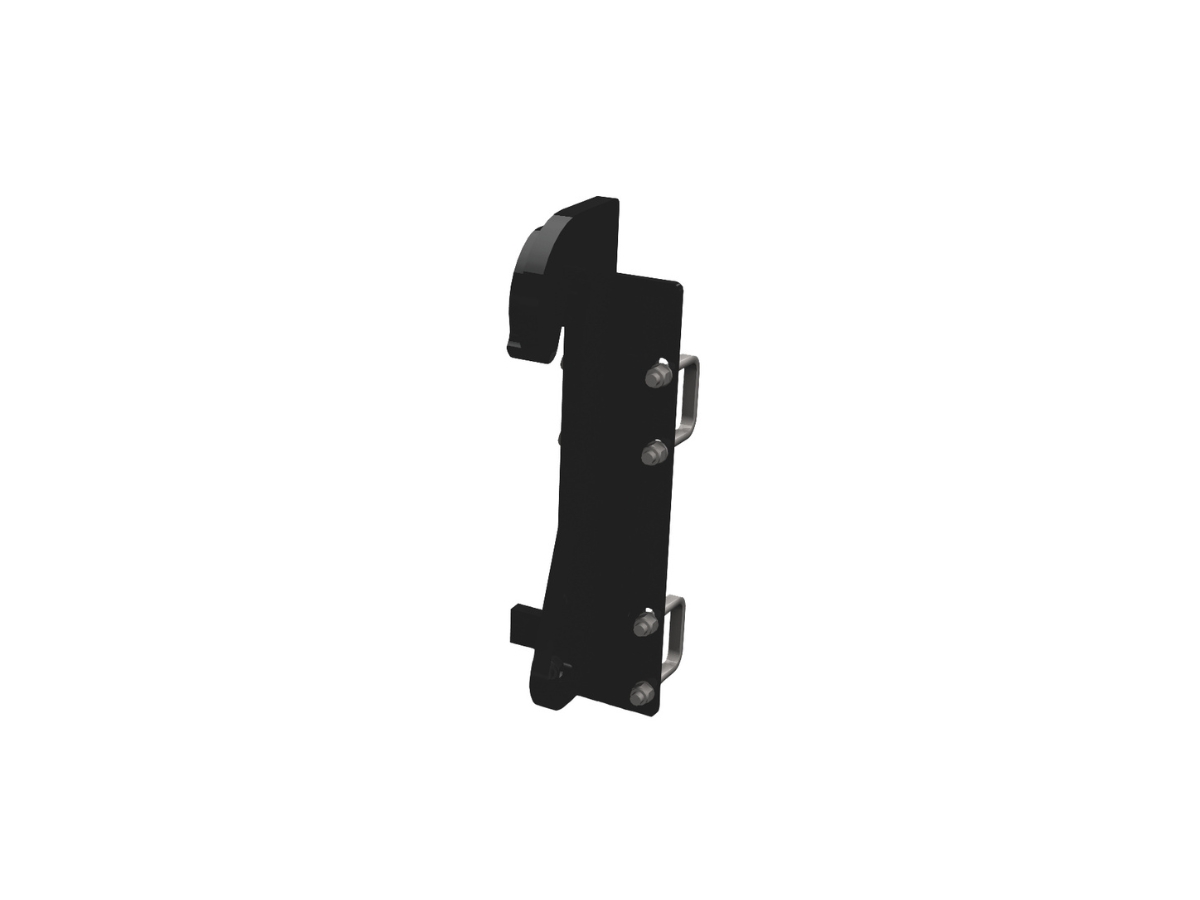 An image showing the front view of Bolt on Bracket set - Tool carrier (Part 980/B0689)